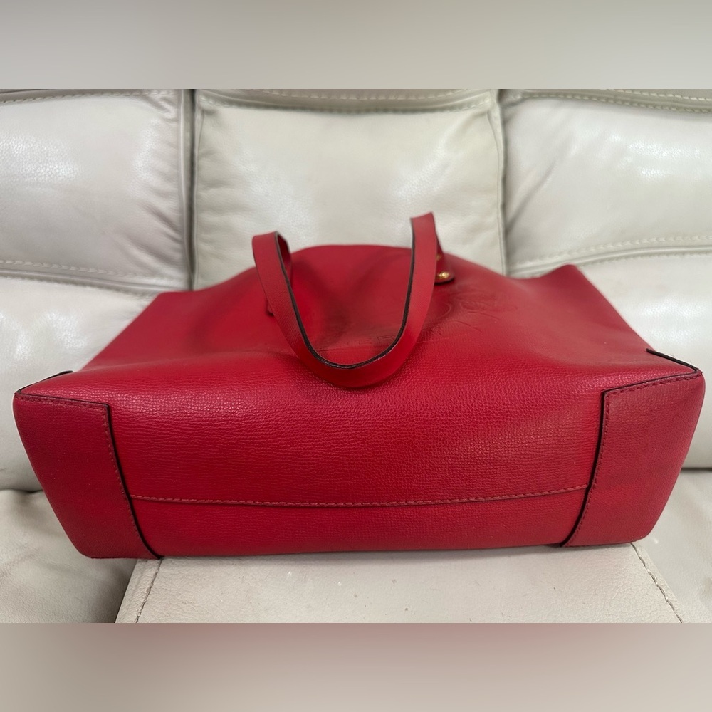 Burberry Red Tote - Picture 8 of 13